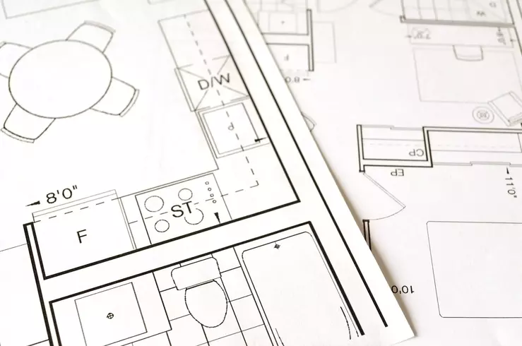 Layout reconfiguration blueprint