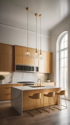 luxury kitchen cabinets by a designer